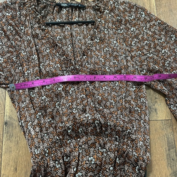 Zara belted midi dress - Picture 7 of 9